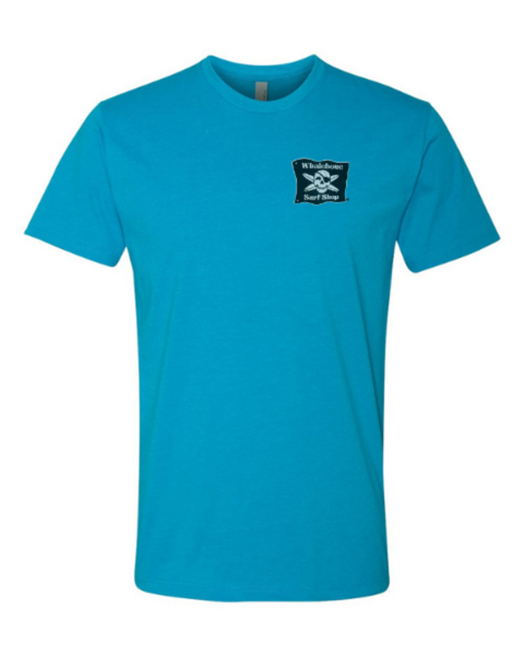 WHALEBONE LOGO MEXICAN BLANKET NEXT LEVEL CVC SHORT SLEEVE TEE