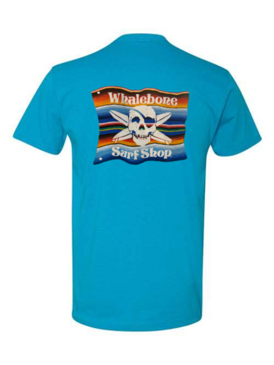 WHALEBONE LOGO Mexican Blanket Short Sleeve Tee
