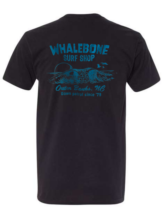 WHALEBONE LOGO Dawn Patrol Sueded Short Sleeve Tee