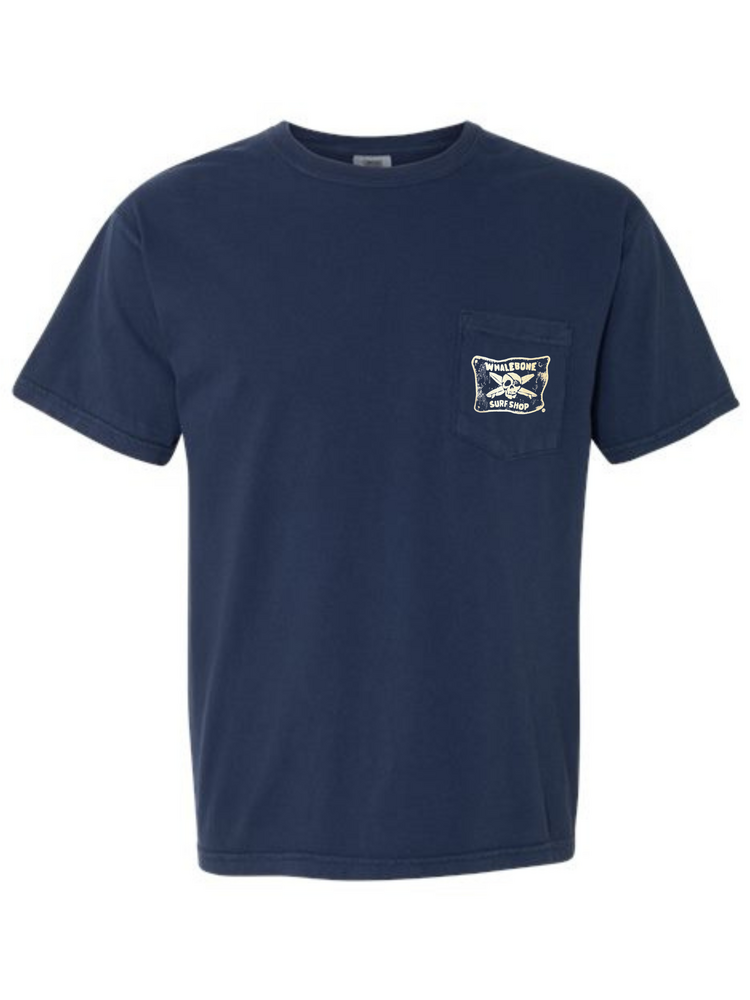 WHALEBONE LOGO TUBE INSPECTION POCKET TEE