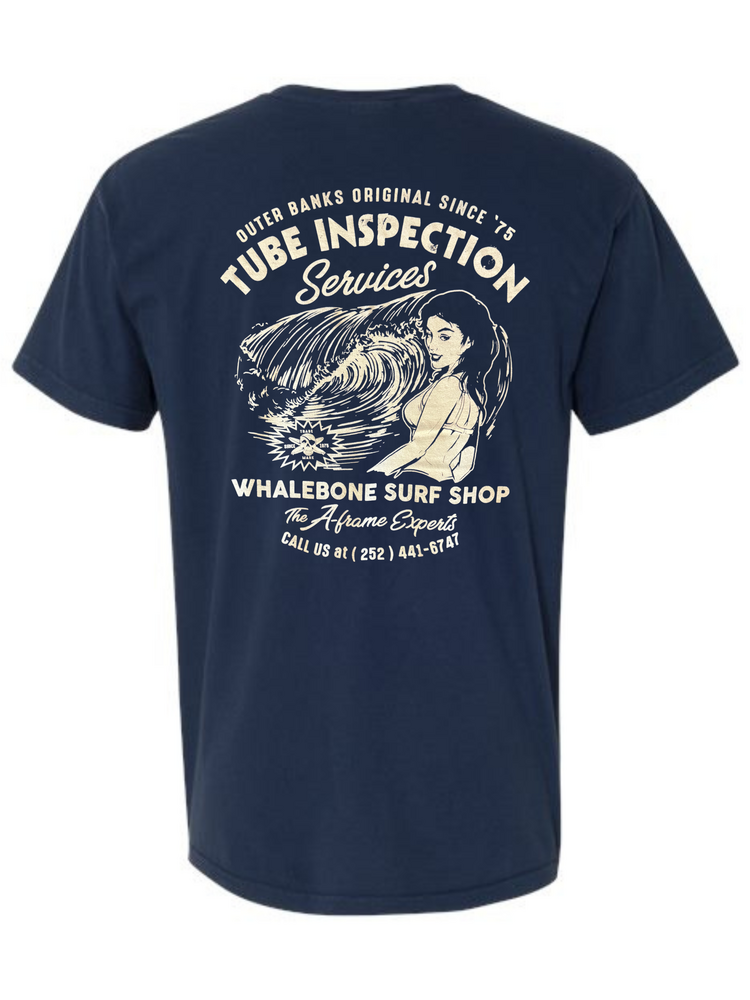 WHALEBONE LOGO TUBE INSPECTION POCKET TEE