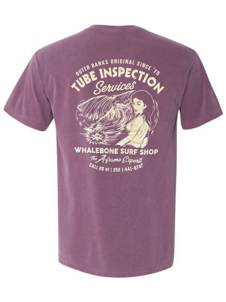 WHALEBONE LOGO TUBE INSPECTION POCKET TEE