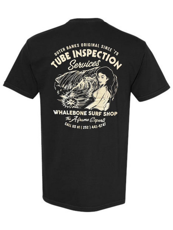 WHALEBONE LOGO Tube Inspection Pocket Tee