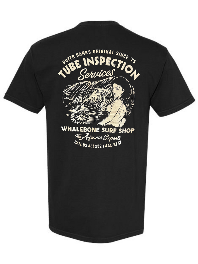 WHALEBONE LOGO TUBE INSPECTION POCKET TEE