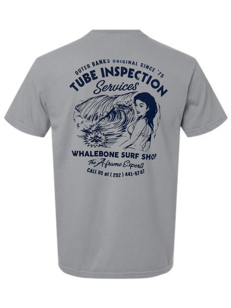 WHALEBONE LOGO TUBE INSPECTION POCKET TEE