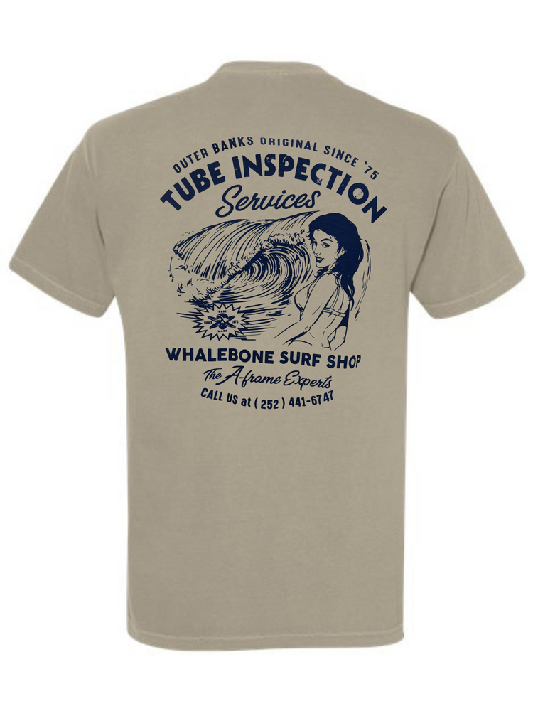 WHALEBONE LOGO TUBE INSPECTION POCKET TEE