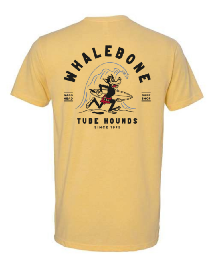 WHALEBONE LOGO TUBE HOUND CVC SHORT SLEEVE TEE
