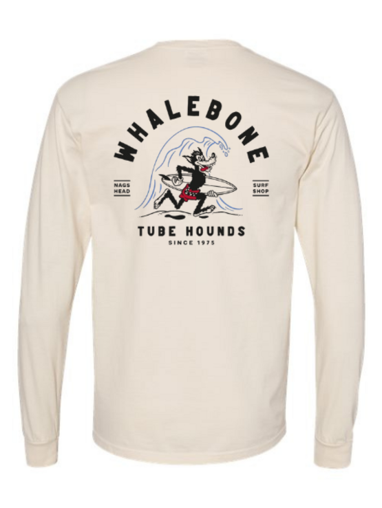 WHALEBONE LOGO Tube Hound Long Sleeve Tee