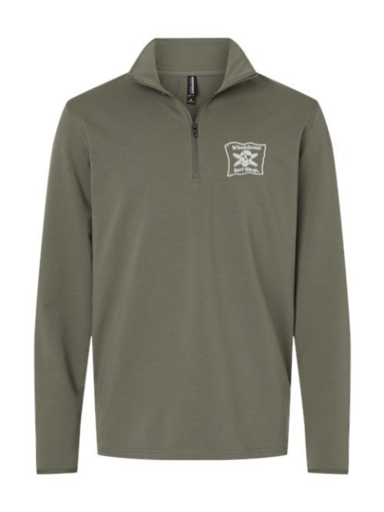 WHALEBONE LOGO OG Glow Quarter Zip