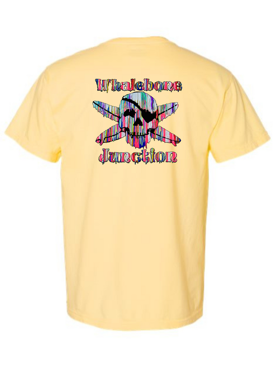 WHALEBONE LOGO Resin Drip Short Sleeve Tee