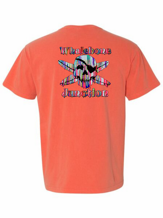 WHALEBONE LOGO Resin Drip Short Sleeve Tee