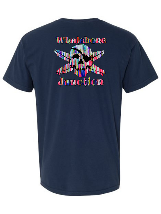 WHALEBONE LOGO Resin Drip Short Sleeve Tee
