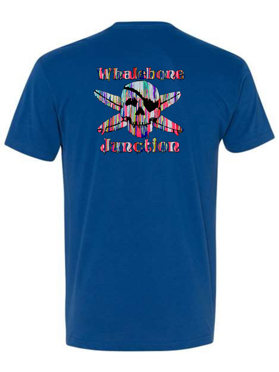 WHALEBONE LOGO Resin Drip Sueded Short Sleeve Tee