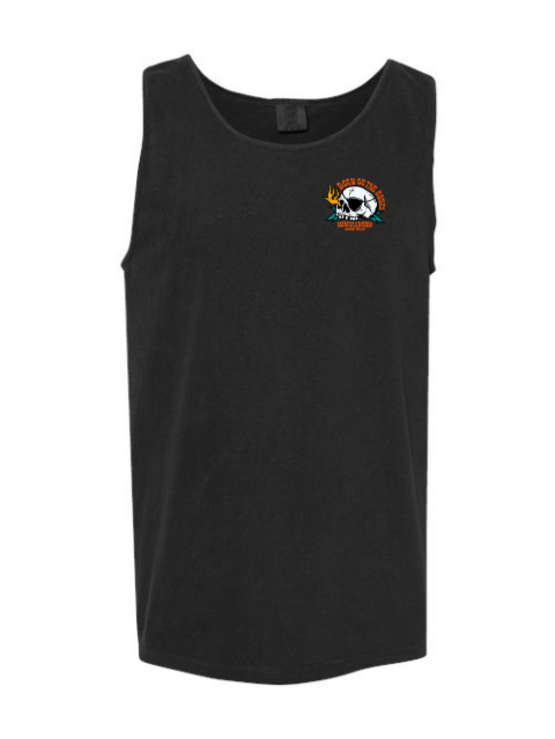 WHALEBONE LOGO Flame Skull Tank