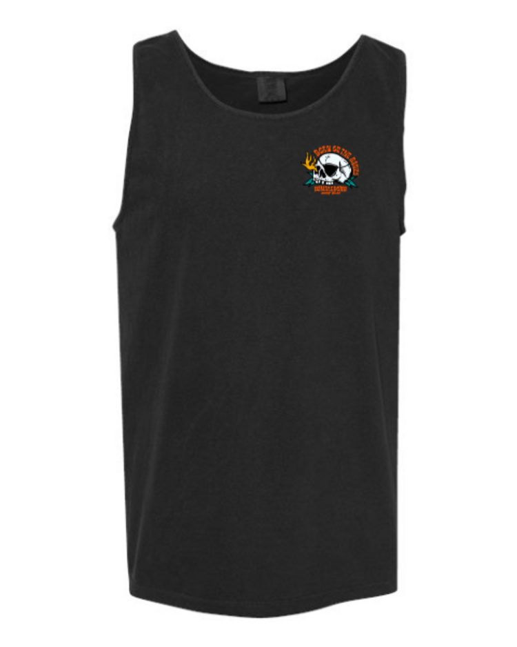 WHALEBONE LOGO FLAME SKULL TANK