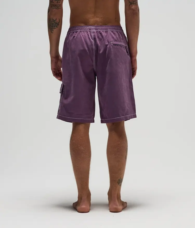 FORMER SWANS CARGO 21" SWIM TRUNK // WASHED PURPLE