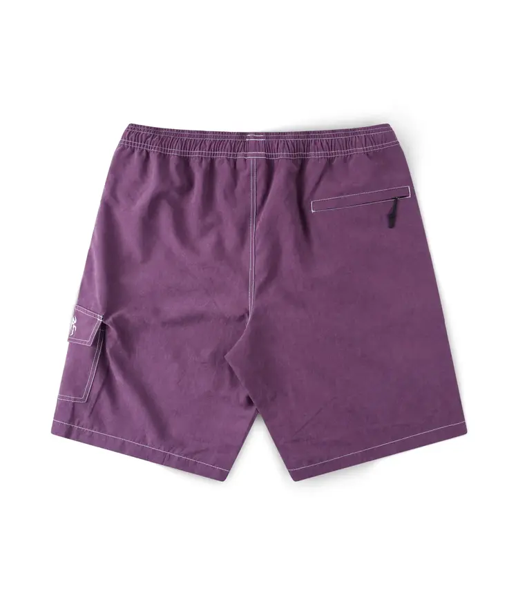 FORMER SWANS CARGO 21" SWIM TRUNK // WASHED PURPLE