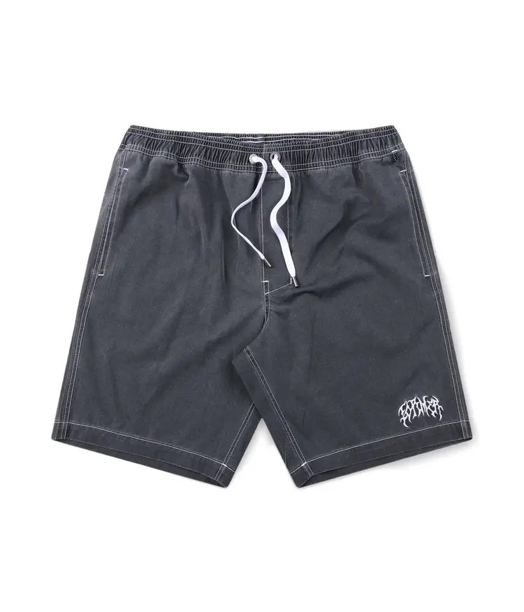 FORMER SWANS PUNCTURE 18" SWIM SHORT // BLACK