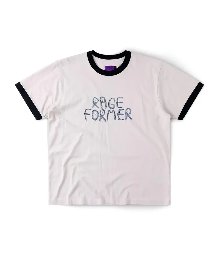 FORMER TIN RINGER SHRUNKEN T-SHIRT // BONE