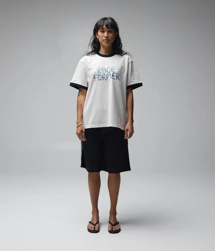 FORMER TIN RINGER SHRUNKEN T-SHIRT // BONE