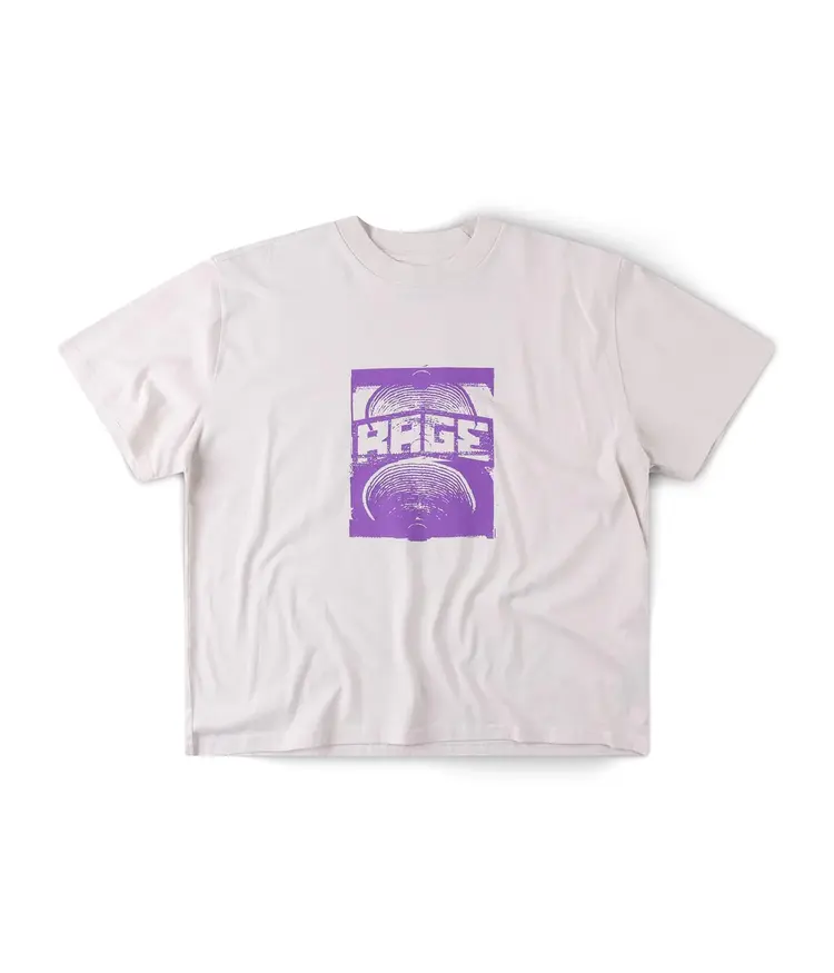 FORMER CORP BOXY T-SHIRT // BONE