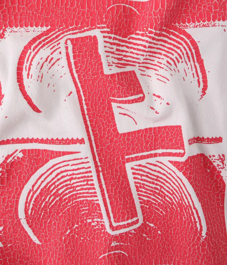FORMER SLANT F CRUX T-SHIRT // BONE