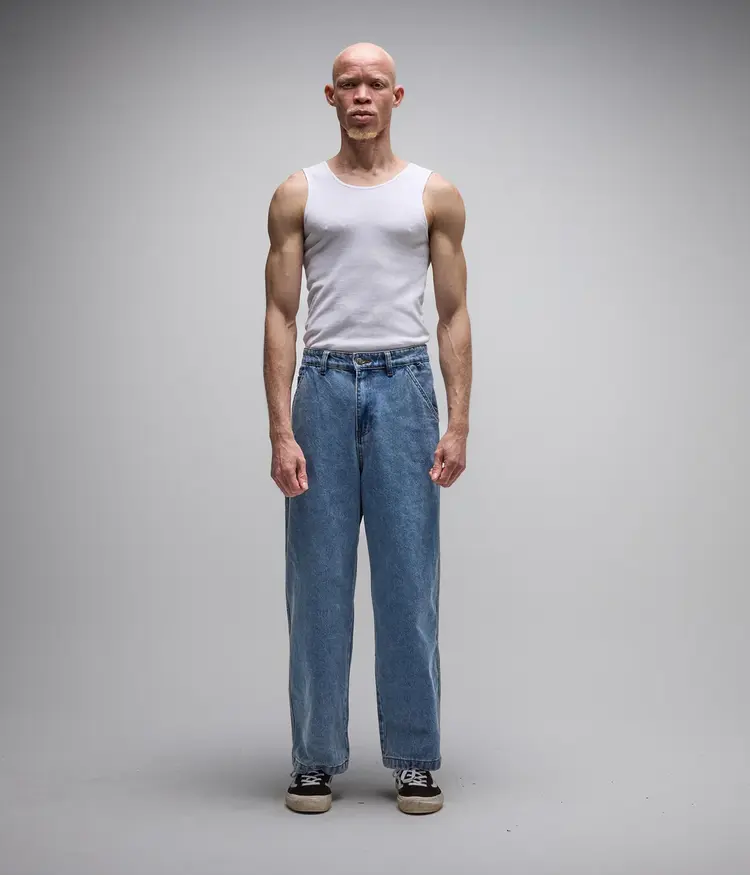 FORMER REYNOLDS DENIM PANT // MID BLUE