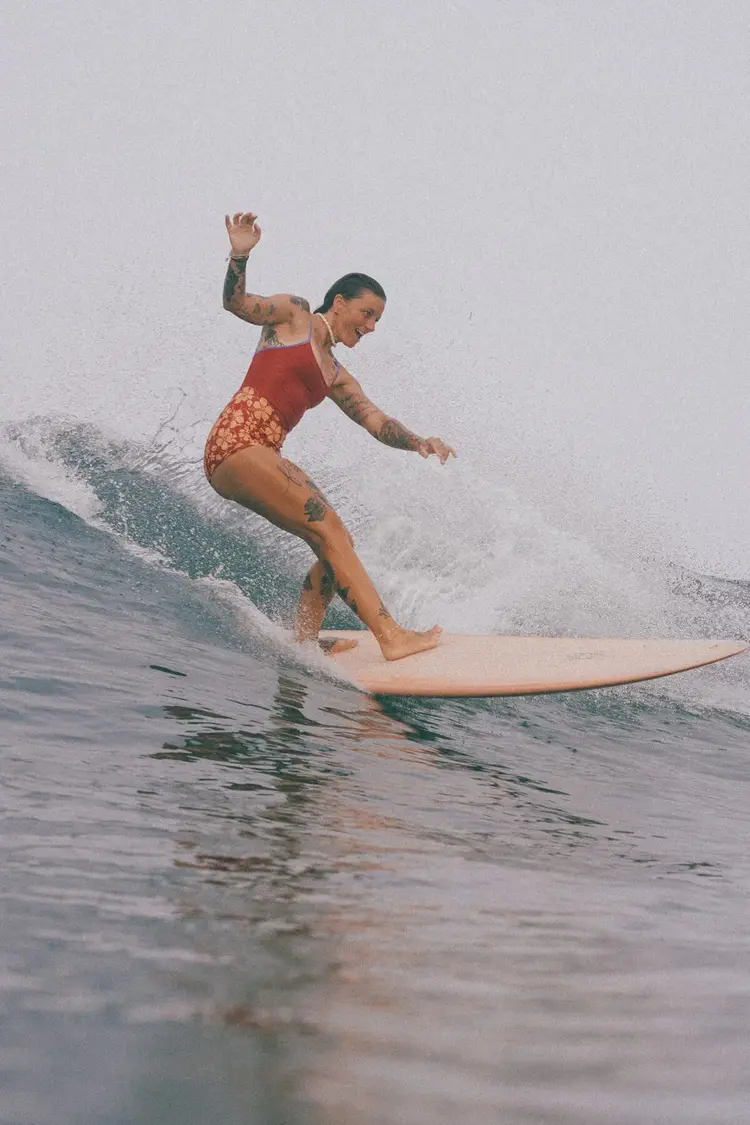 INNER RELM HOLIDAY SURF SUIT - ALOHA RED