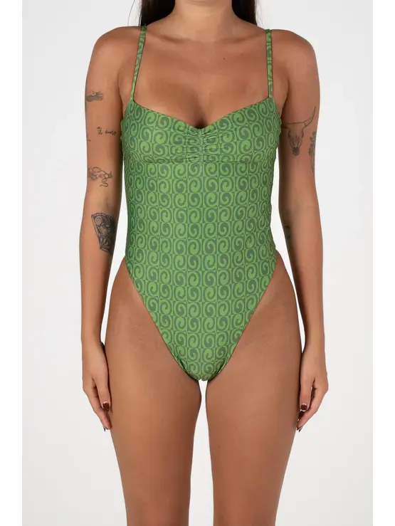INNER RELM Kindness One Piece | Fern Green