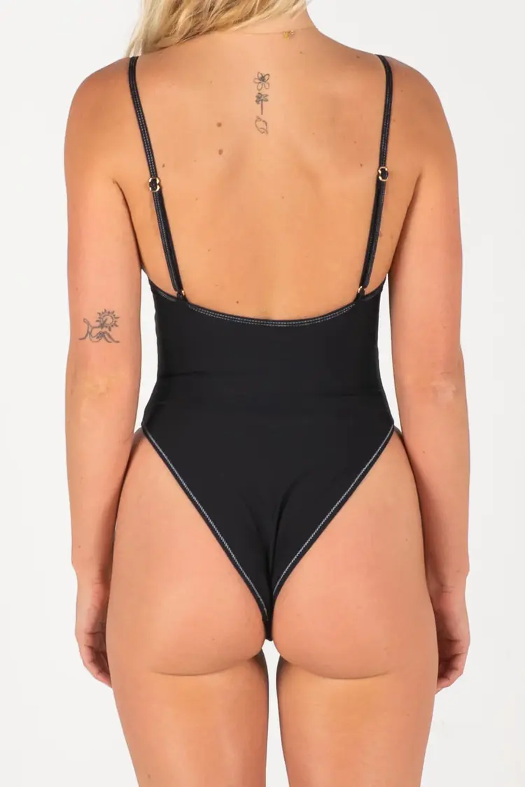 INNER RELM MERI ONE PIECE - BLACK