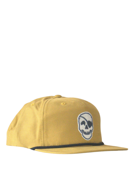 WHALEBONE LOGO 90's Garage Grandpa Snapback - Biscuit/Black