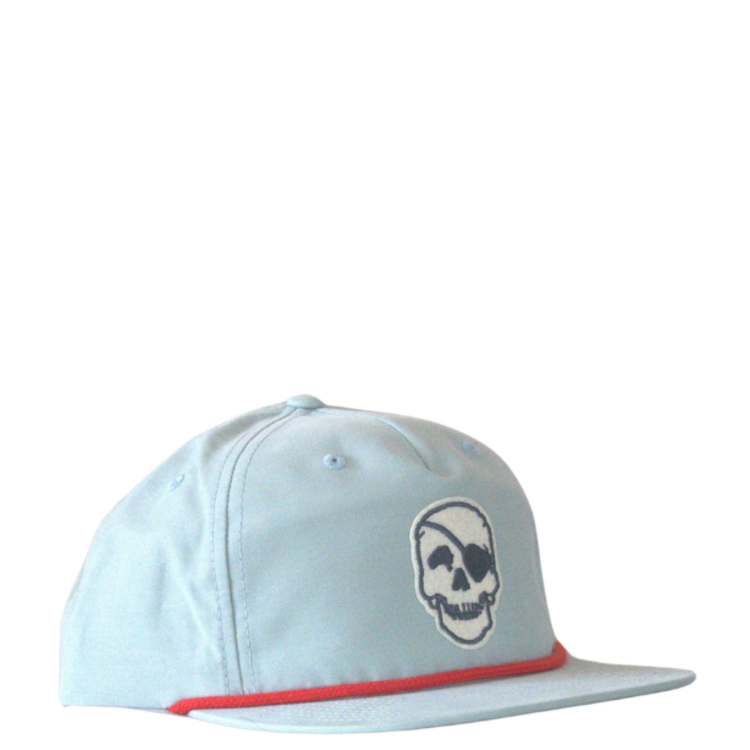 WHALEBONE LOGO 90'S GARAGE C55-N GRANDPA SNAPBACK - SEAFOAM/RED