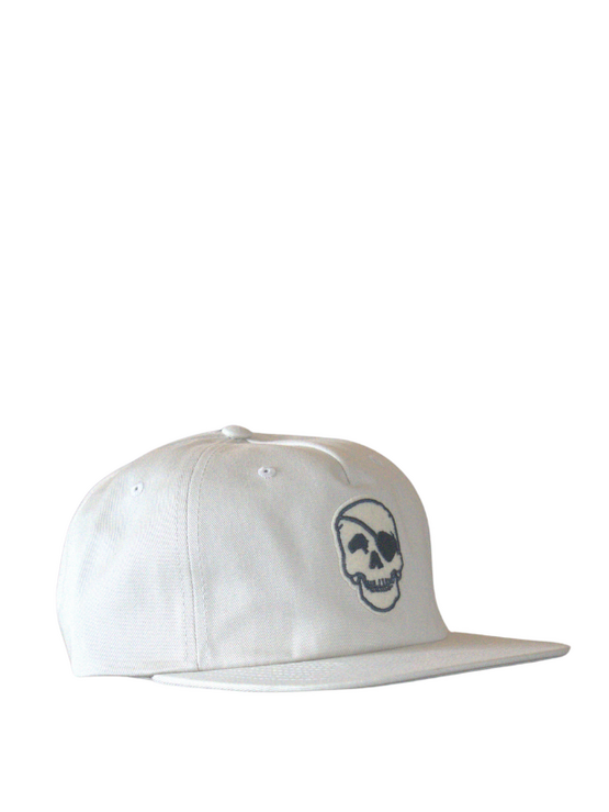 WHALEBONE LOGO 90's Garage Unstructured Leather Strapback - Birch