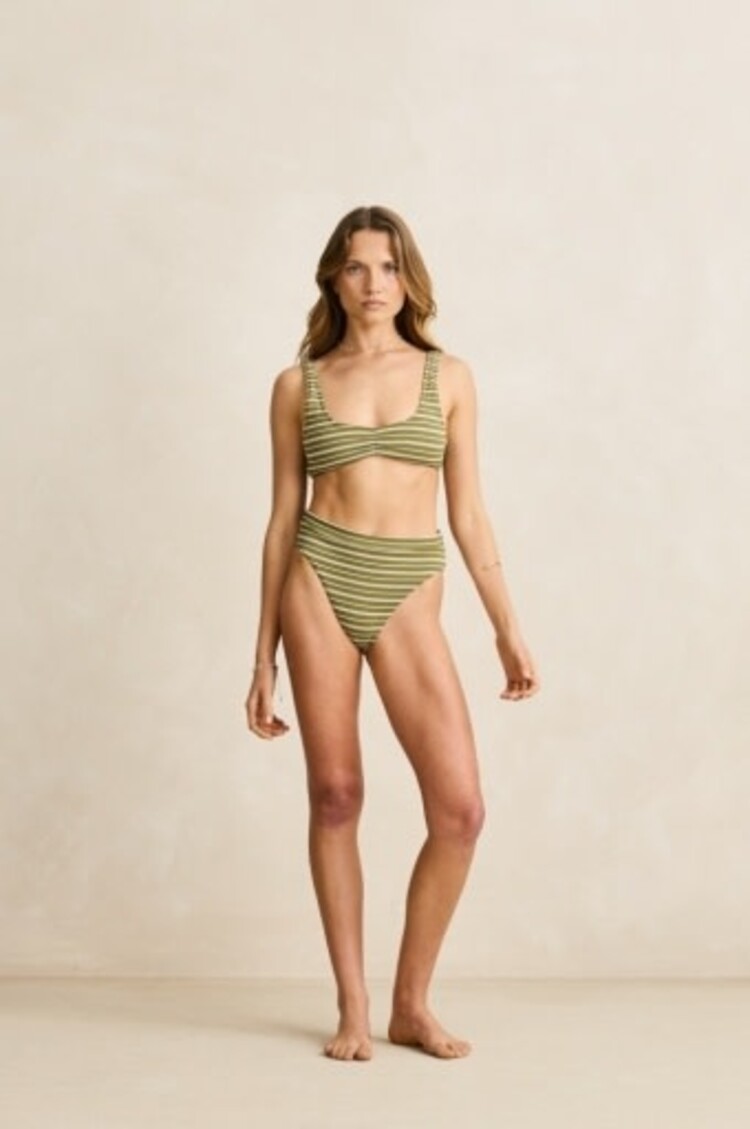 RHYTHM VISTA STRIPE CROP TOP