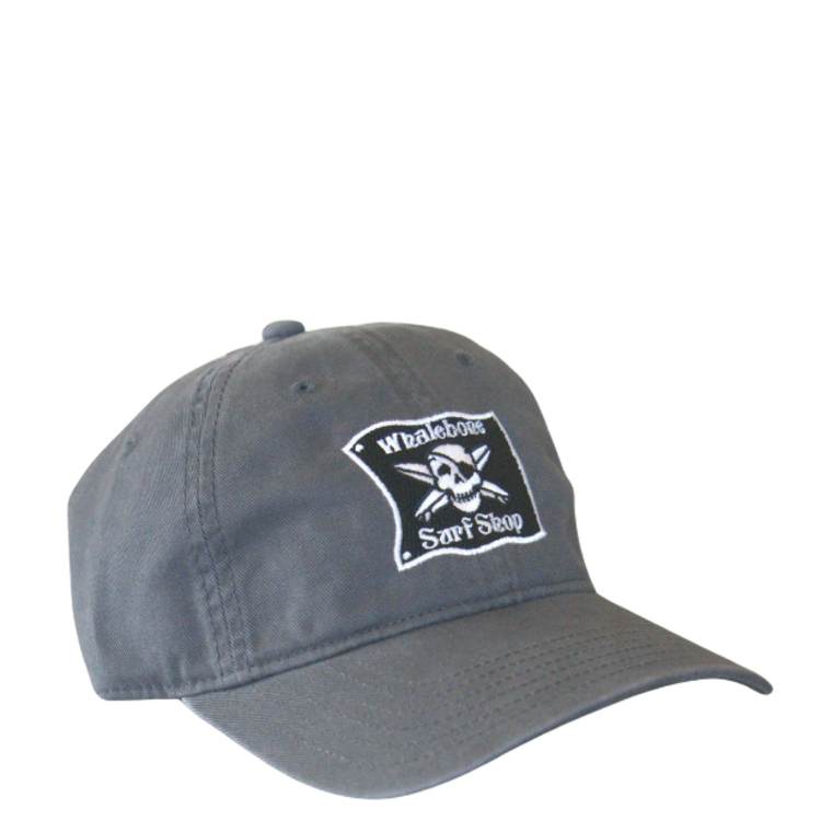 WHALEBONE LOGO OG EMBROIDERED RICHARDSON 326 GARMENT WASHED BRUSHED TWILL - SOLID CHARCOAL