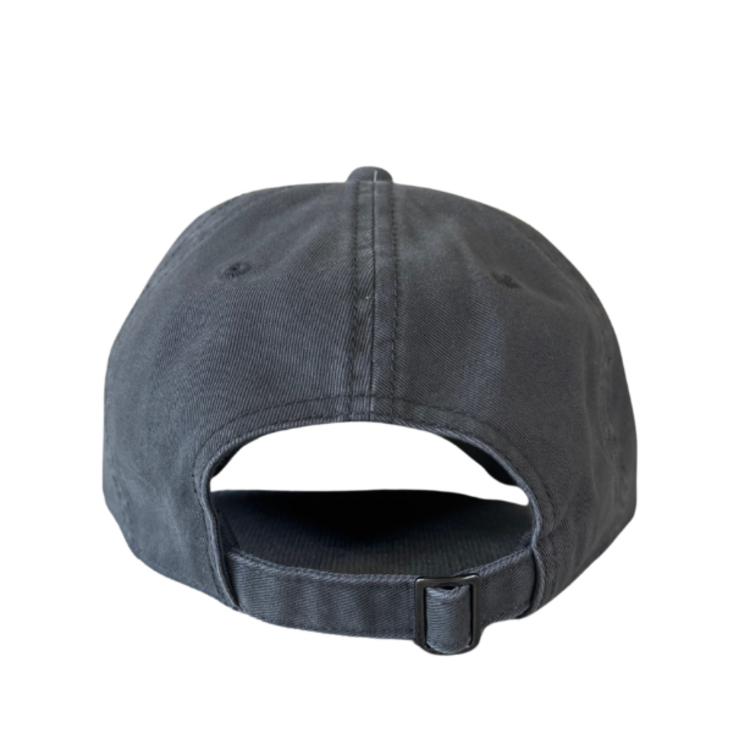 WHALEBONE LOGO OG EMBROIDERED RICHARDSON 326 GARMENT WASHED BRUSHED TWILL - SOLID CHARCOAL