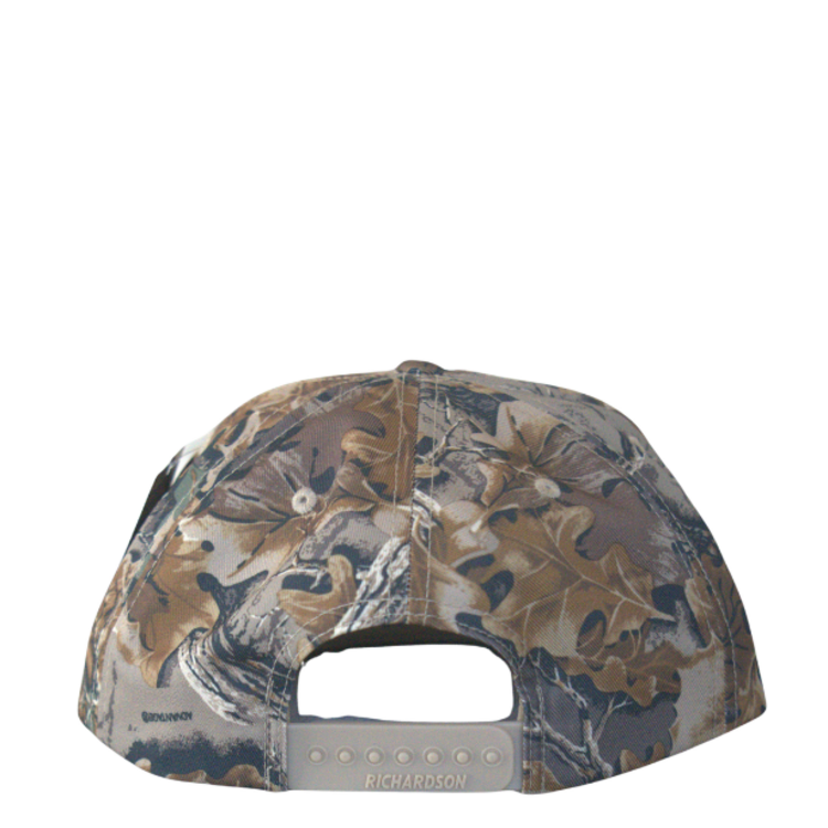 WHALEBONE LOGO OG EMBROIDERED RICHARDSON 256P REALTREE CAMO/KHAKI ROPE