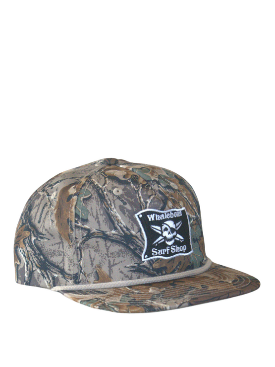 WHALEBONE LOGO OG Embroidered Umpqua - RealTree Camo/Khaki Rope