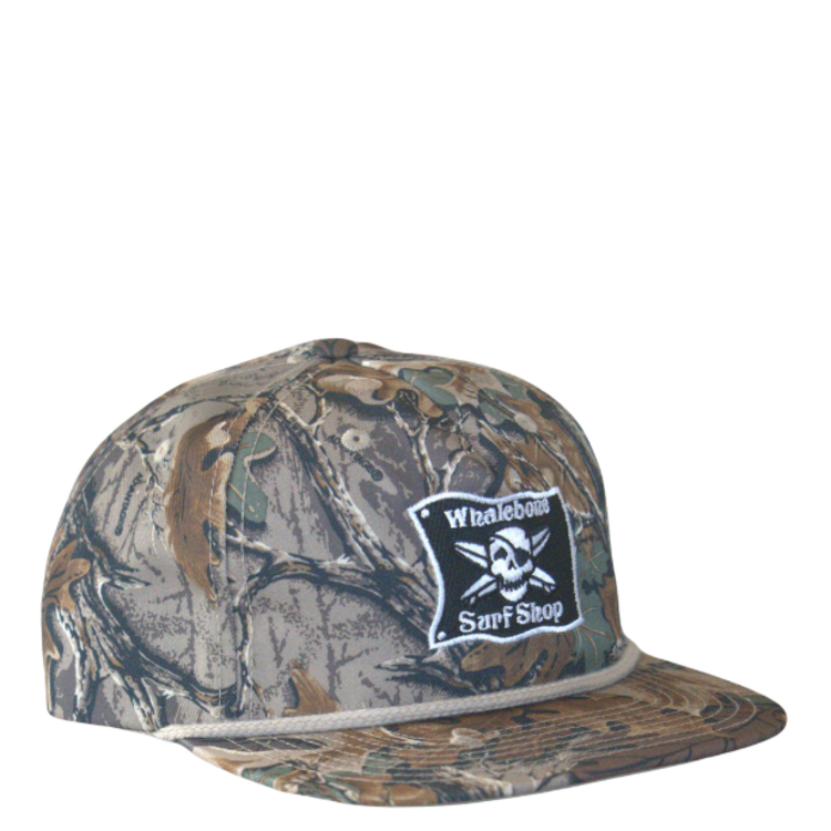 WHALEBONE LOGO OG EMBROIDERED RICHARDSON 256P REALTREE CAMO/KHAKI ROPE