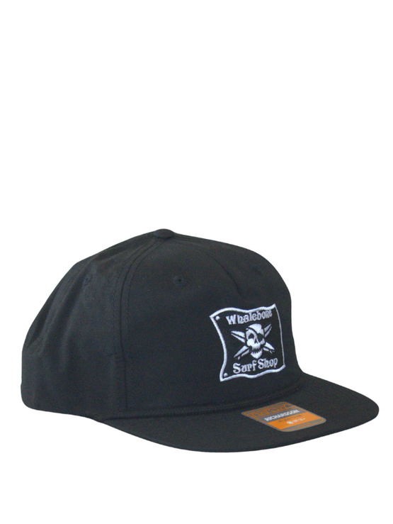 WHALEBONE LOGO OG Embroidered Umpqua - Black/Black Rope