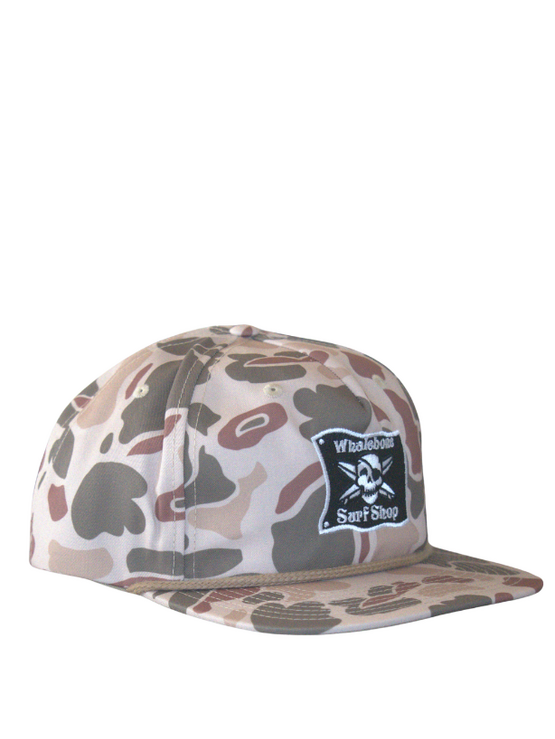 WHALEBONE LOGO OG Embroidered Umpqua - Harvest Duck/Light Brown Rope