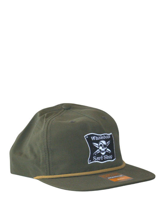 WHALEBONE LOGO OG Embroidered Umpqua - Loden/Gold Rope