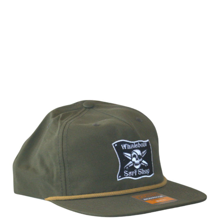 WHALEBONE LOGO OG EMBROIDERED RICHARDSON 256 UMPQUA - LODEN/GOLD ROPE