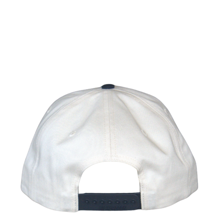 WHALEBONE LOGO OG EMBROIDERED RICHARDSON 356 GRAMPS - CREAM/NAVY ADJUSTABLE