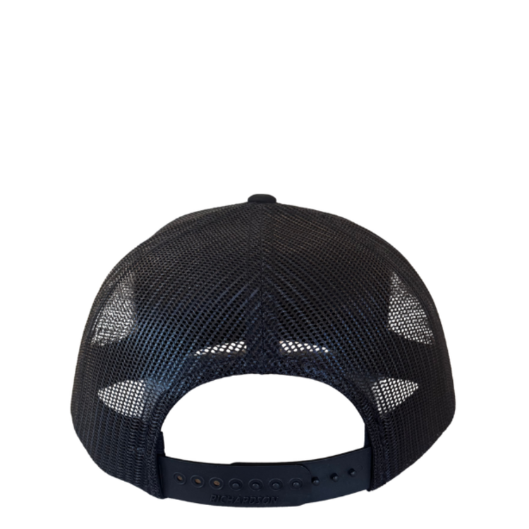 WHALEBONE LOGO BLACKBEARD PATCH RICHARDSON 112 LOD/BLK