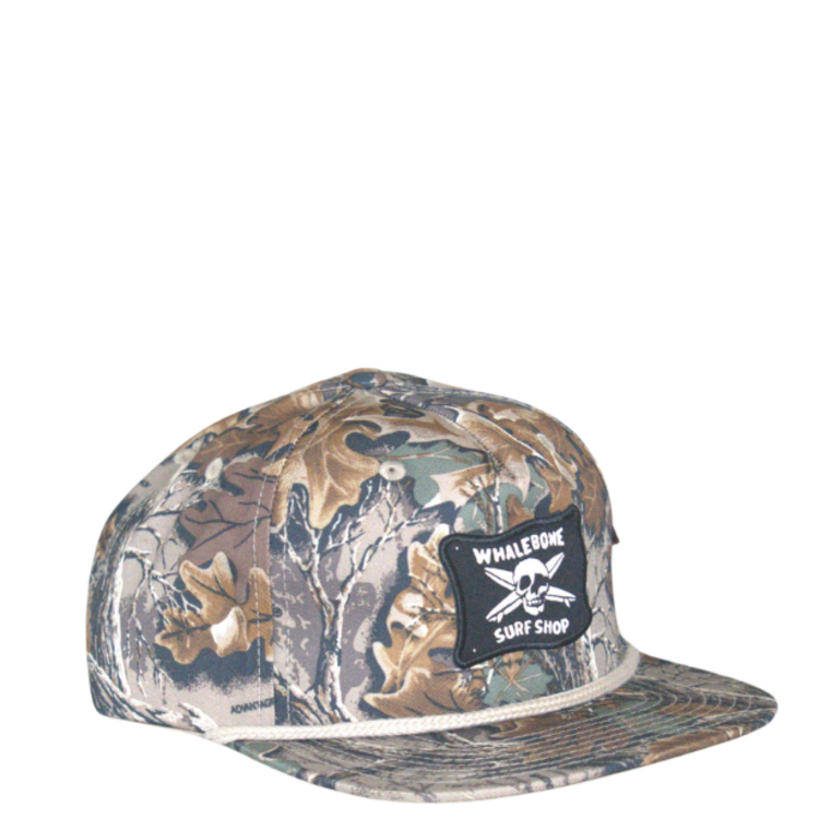 WHALEBONE LOGO WAYBACK PATCH 256P PRINTED UMPQUA GRAMPS CAP REALTREE ADVANTAGE WITH  KHAKI ROPE