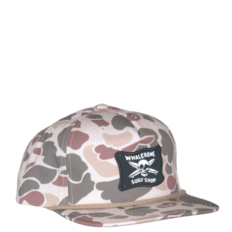 WHALEBONE LOGO WAYBACK PATCH RICHARDSON 256P UMPQUA GRAMPS CAP HARVEST DUCK LIGHT BROWN ROPE