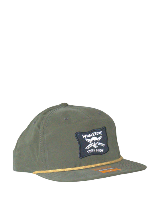 WHALEBONE LOGO Wayback Patch Umpqua Loden/Gold Rope