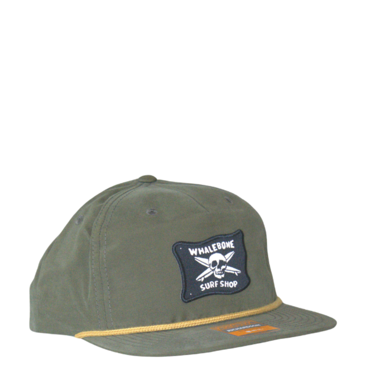 WHALEBONE LOGO WAYBACK PATCHRICHARDSON  256 UMPQUA LODEN/GOLD ROPE