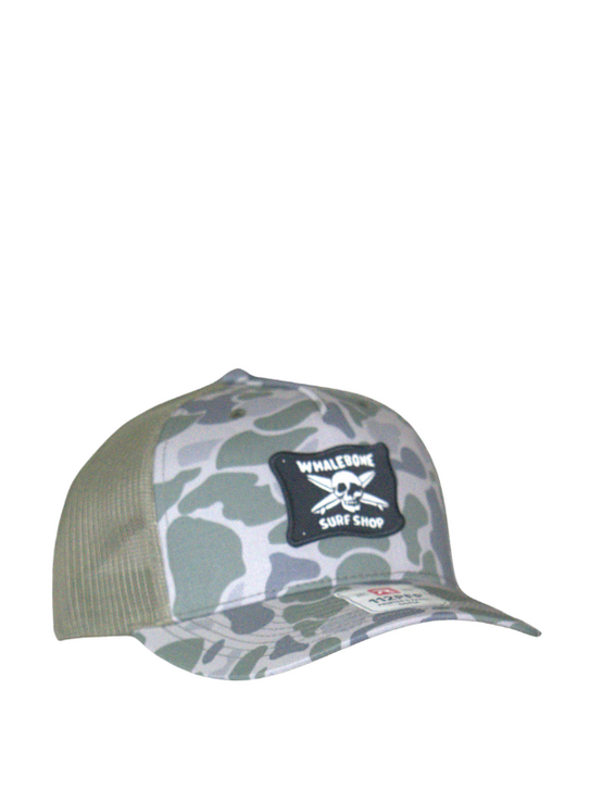WHALEBONE LOGO Wayback Patch Trucker